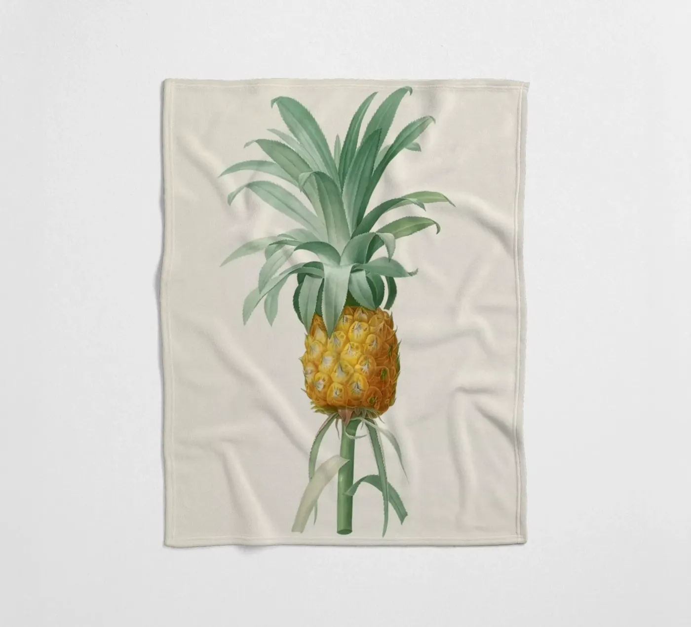 Ananas Fleecedecke von Astër