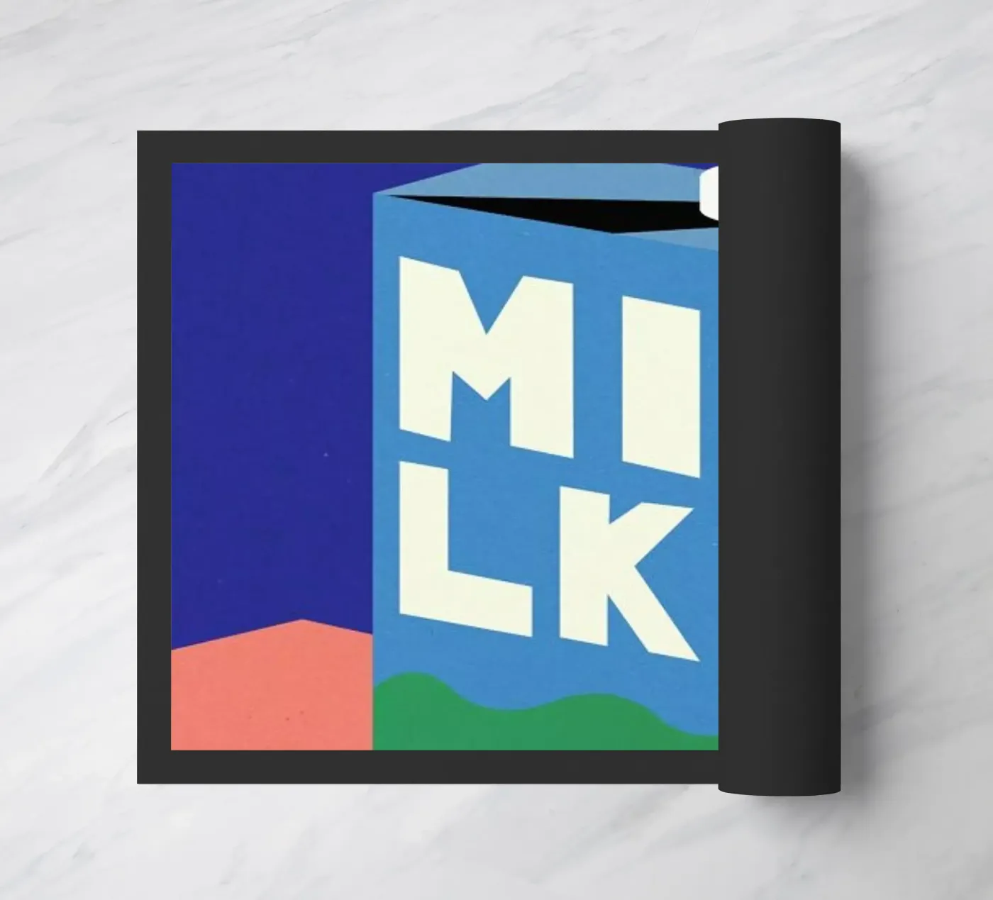 MILK doormat by Rosi Feist