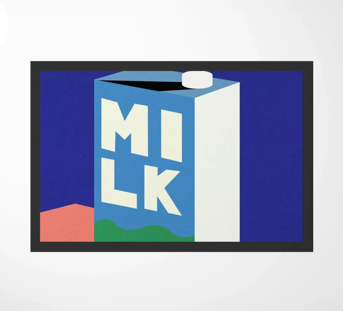 MILK doormat by Rosi Feist