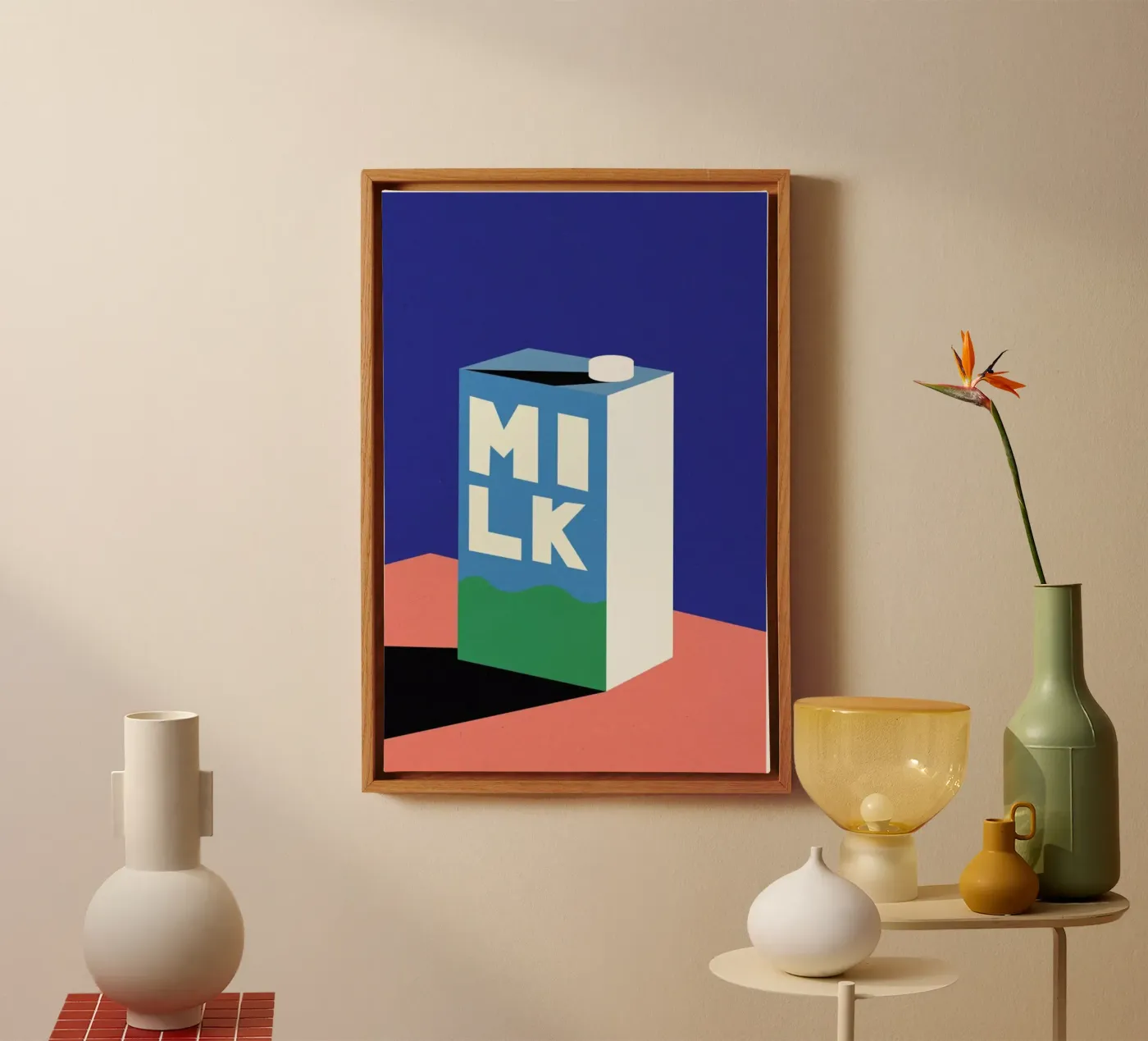 MILK tela da Rosi Feist