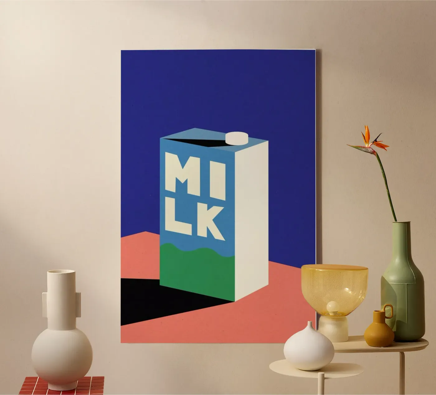 MILK tela da Rosi Feist