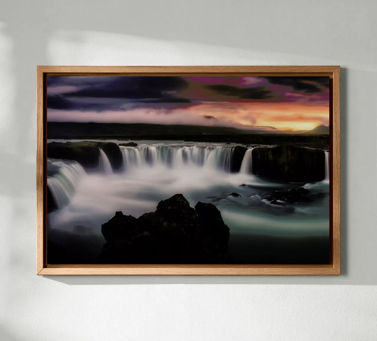 Fire and Water alluminio dibond da Pictufy