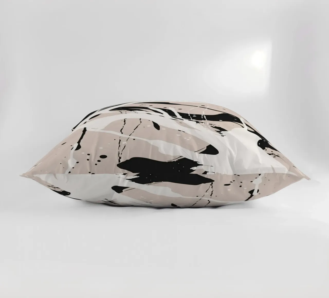 Abstract Pollock style cuscino da studiopicaprints