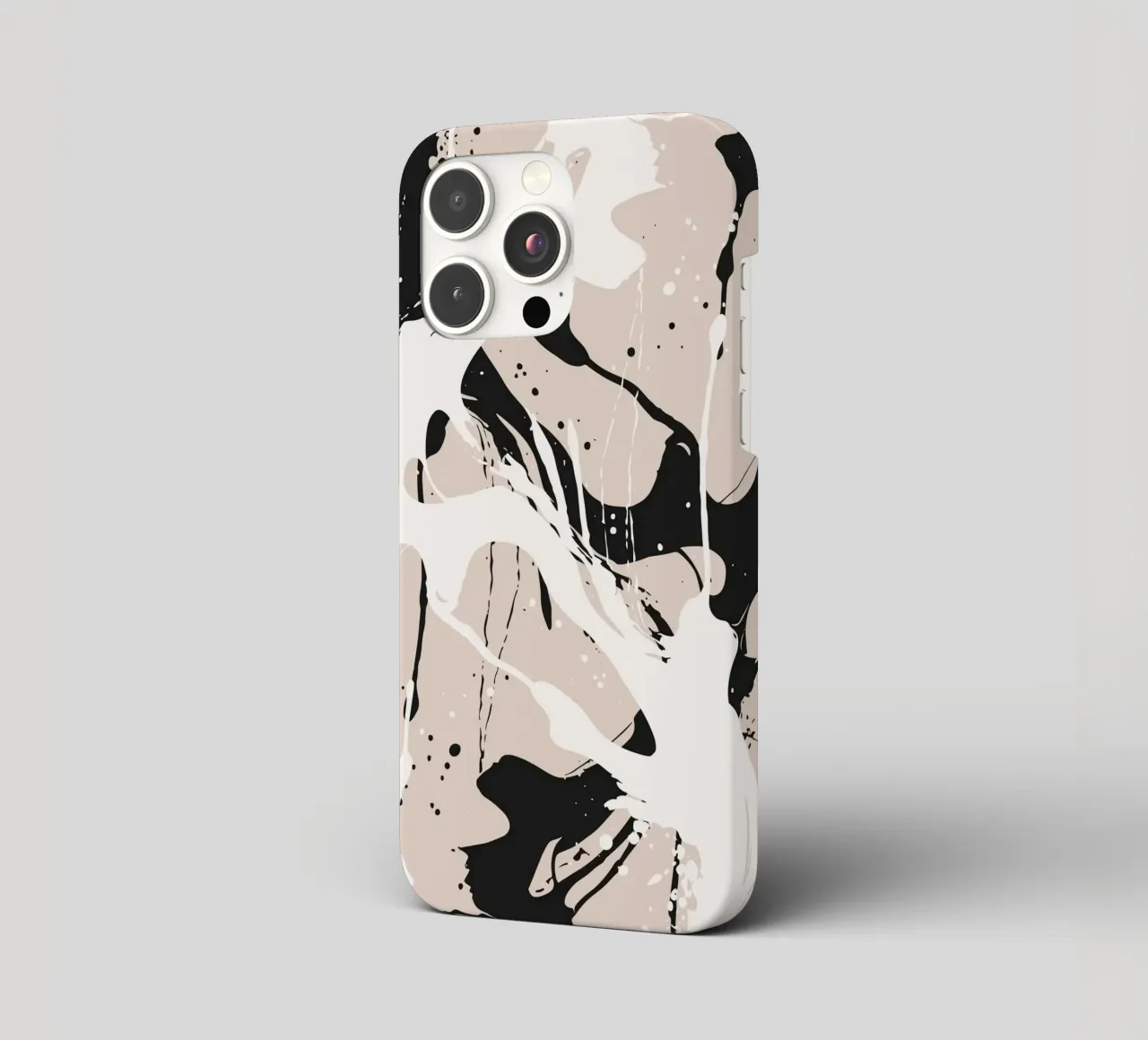 Abstract Pollock style cover iphone da studiopicaprints