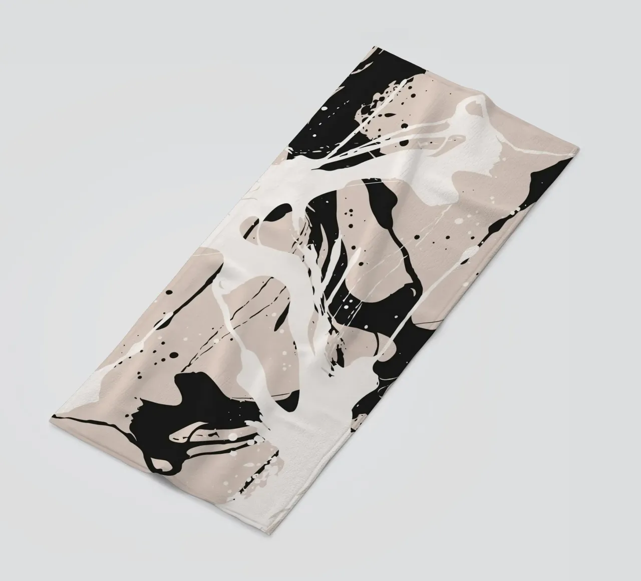 Abstract Pollock style telo mare da studiopicaprints