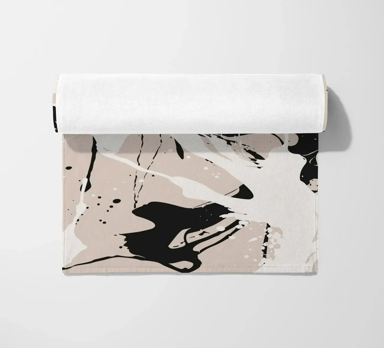 Abstract Pollock style telo mare da studiopicaprints