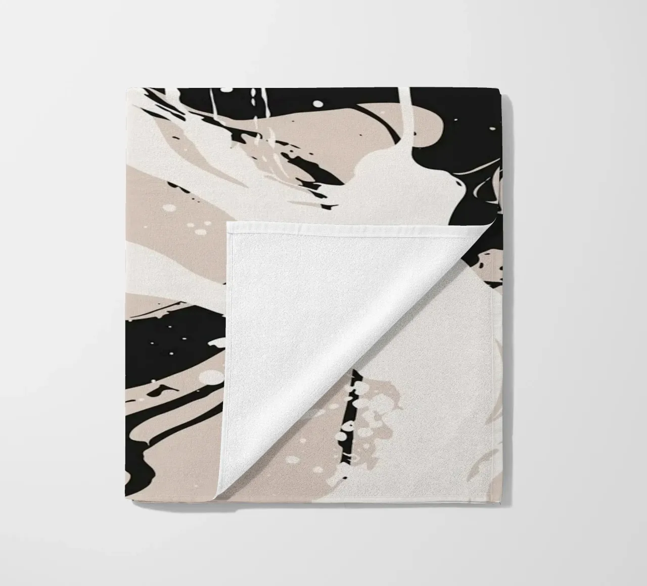 Abstract Pollock style telo mare da studiopicaprints