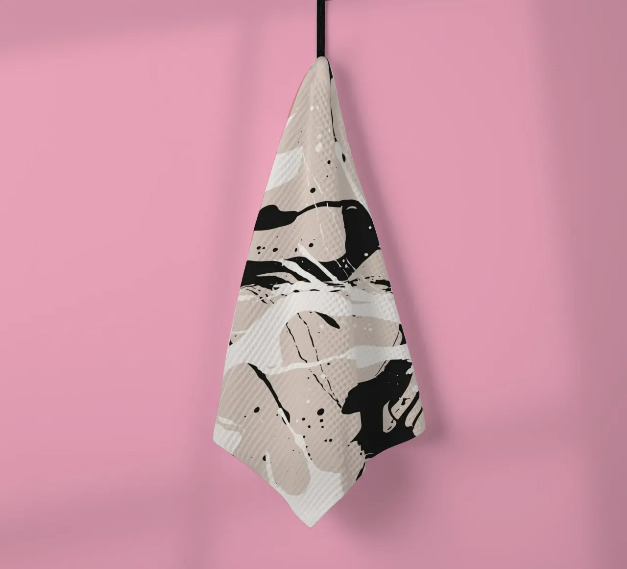 Abstract Pollock style canovaccio da cucina da studiopicaprints