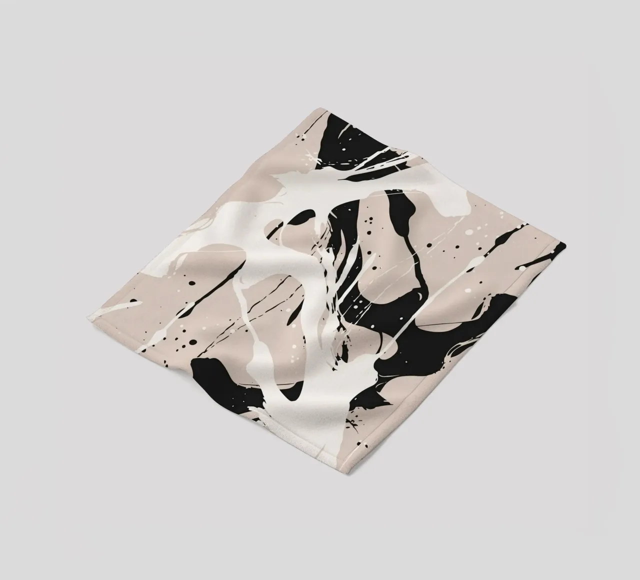 Abstract Pollock style coperta in pile da studiopicaprints