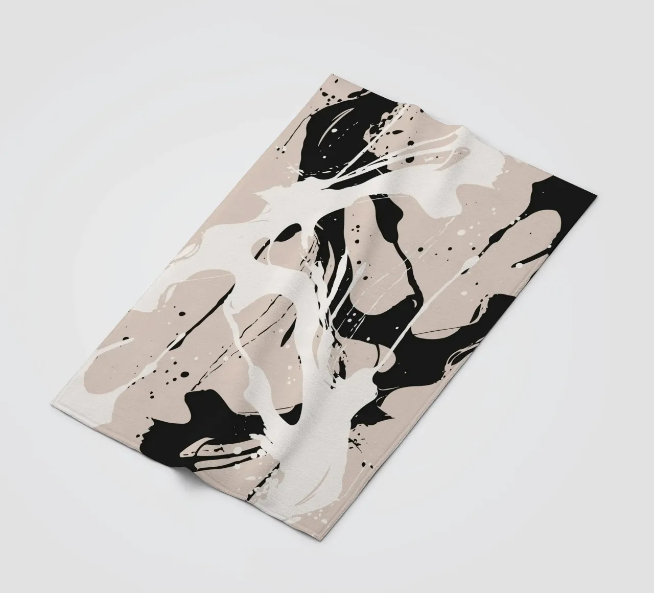 Abstract Pollock style coperta in pile da studiopicaprints