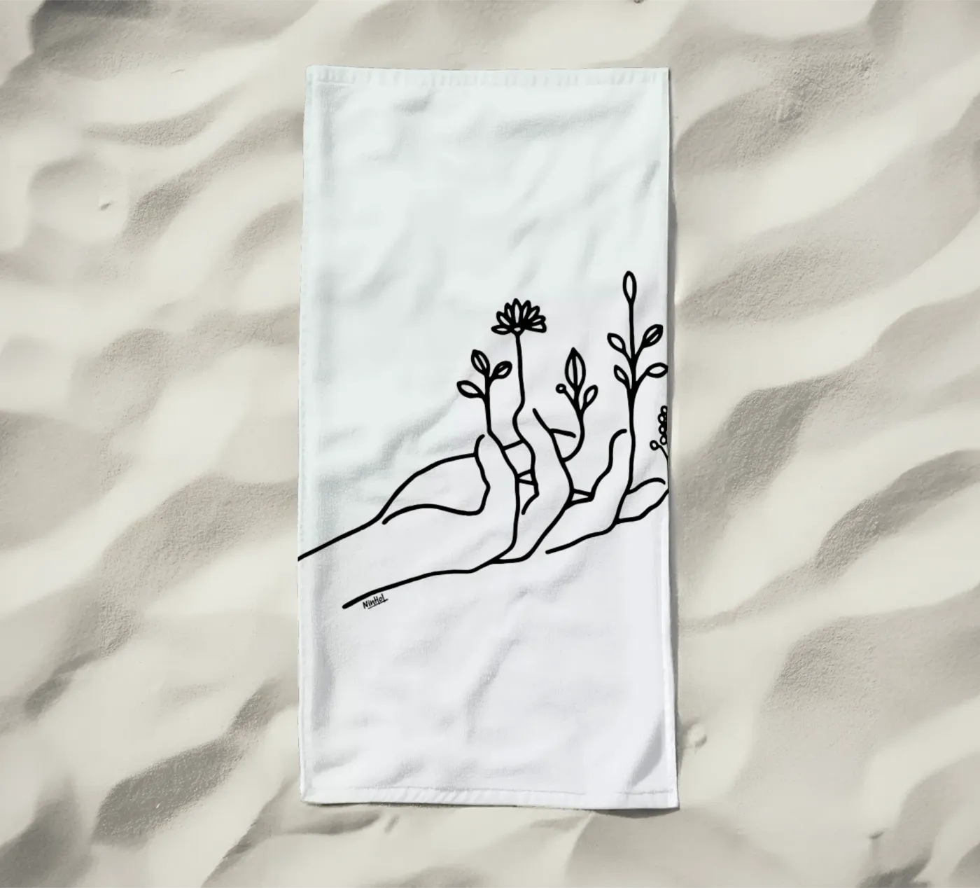 Bloom Hand telo mare da Ninhol