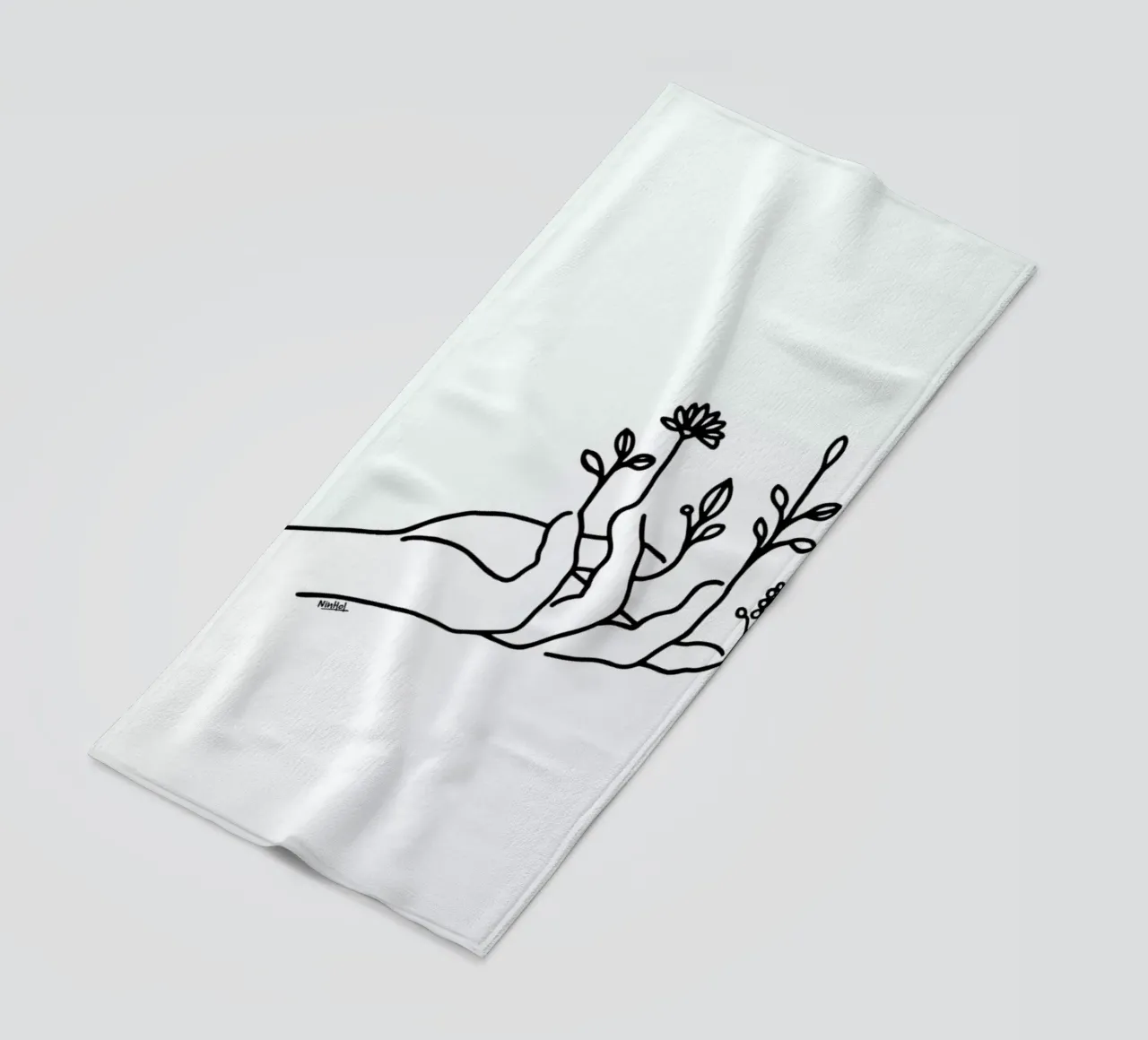 Bloom Hand telo mare da Ninhol