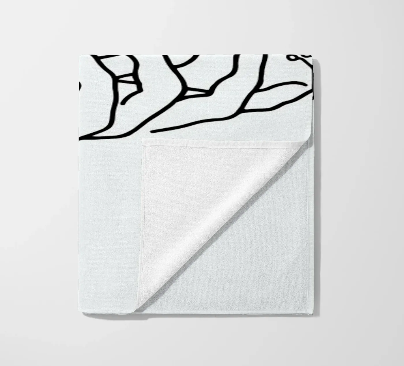 Bloom Hand beach towel by Ninhol