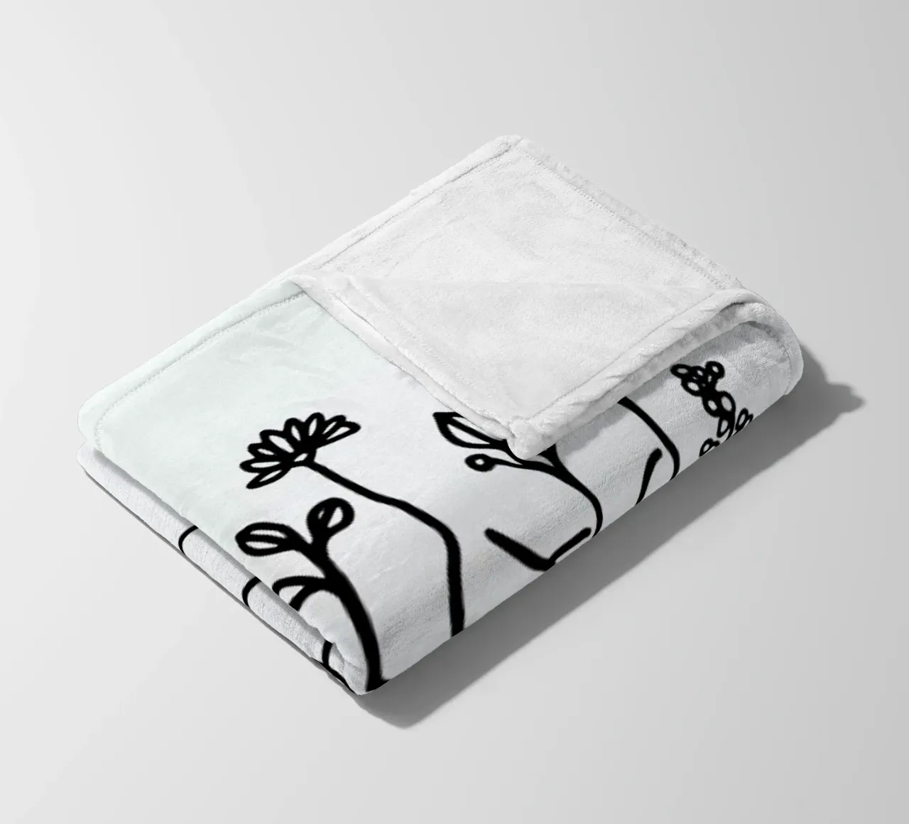 Bloom Hand coperta in pile da Ninhol