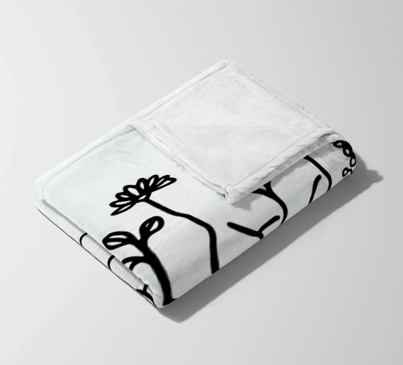 Bloom Hand coperta in pile da Ninhol