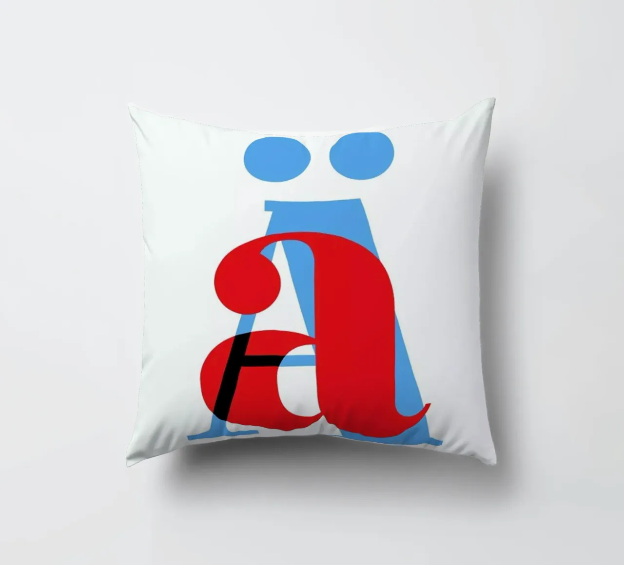 Cyan/Red Ä cuscino da Studio One