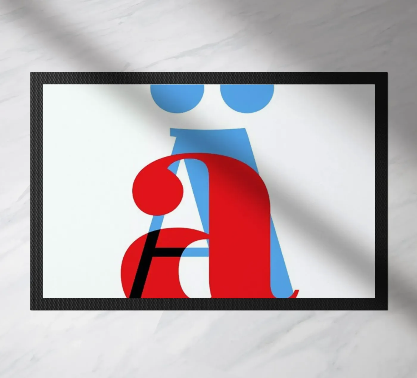 Cyan/Red Ä zerbino da Studio One