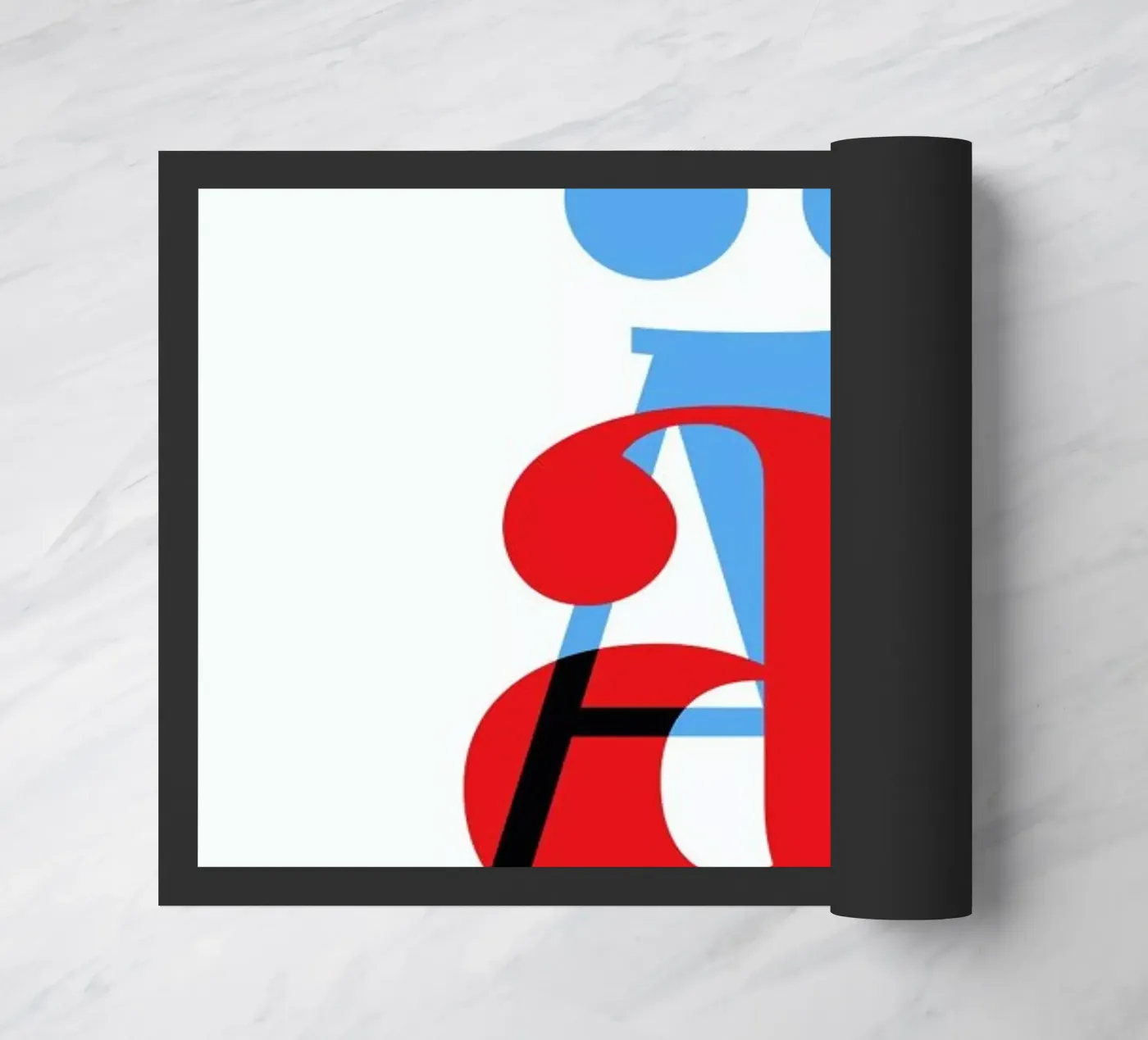 Cyan/Red Ä zerbino da Studio One