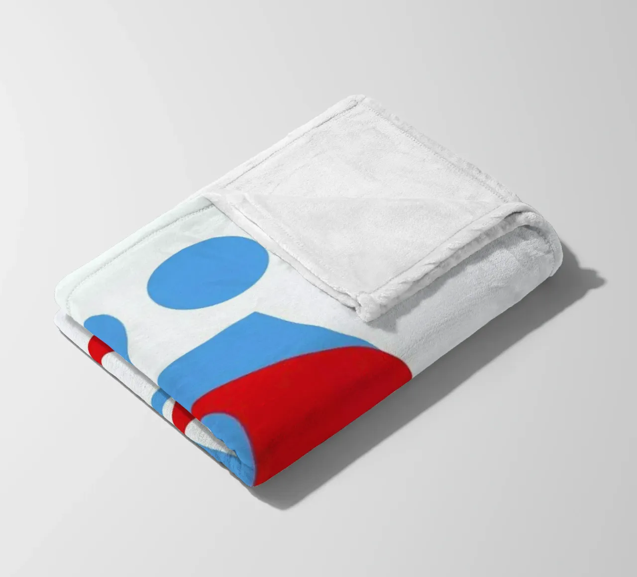 Cyan/Red Ä coperta in pile da Studio One