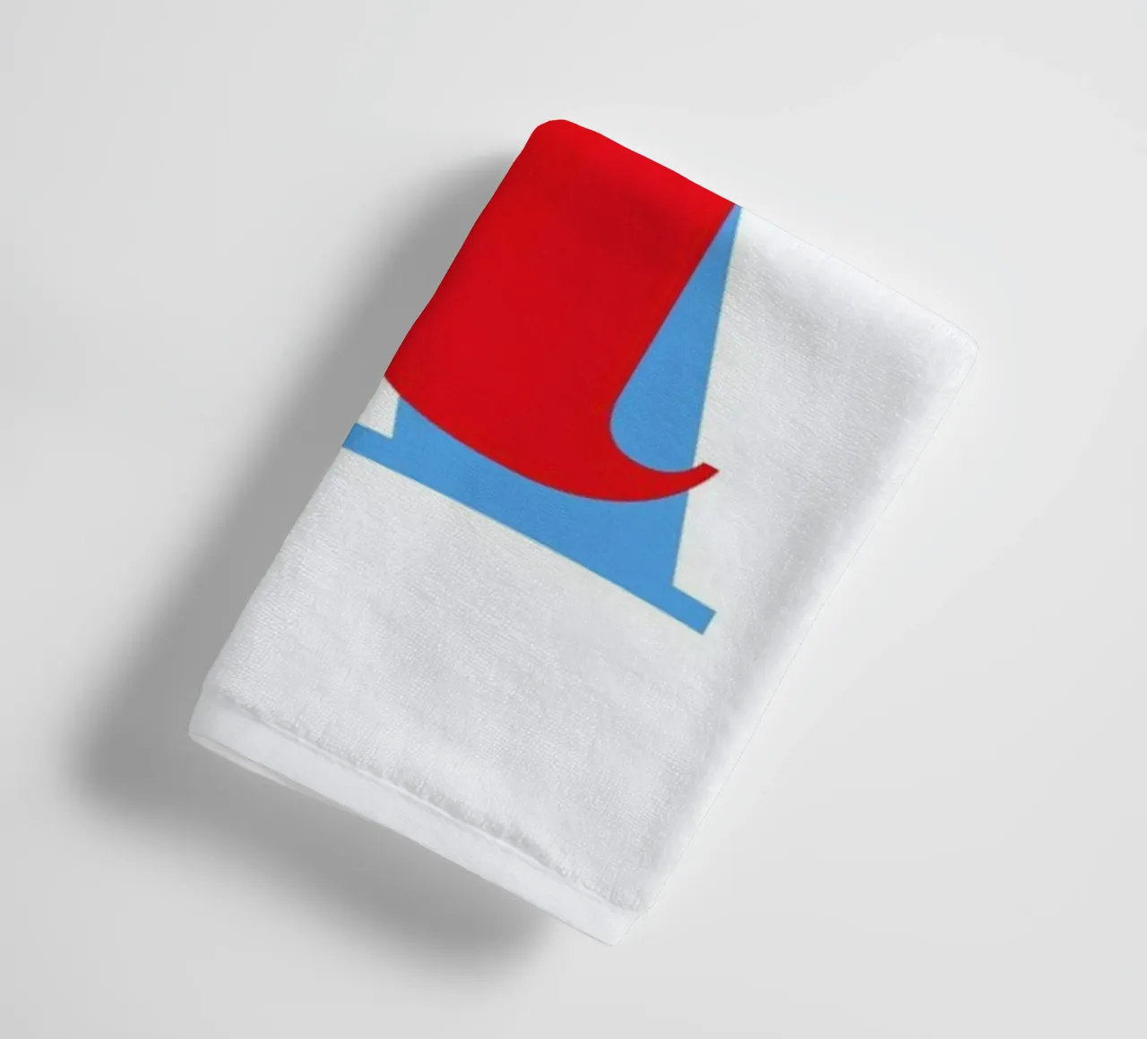 Cyan/Red Ä asciugamano da bagno da Studio One