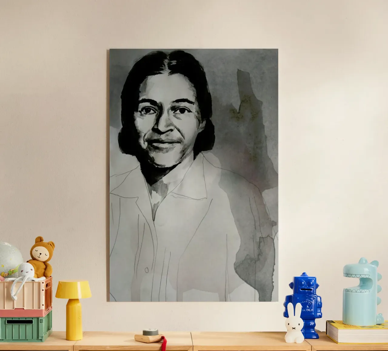 Rosa Parks plexiglass da David Diehl