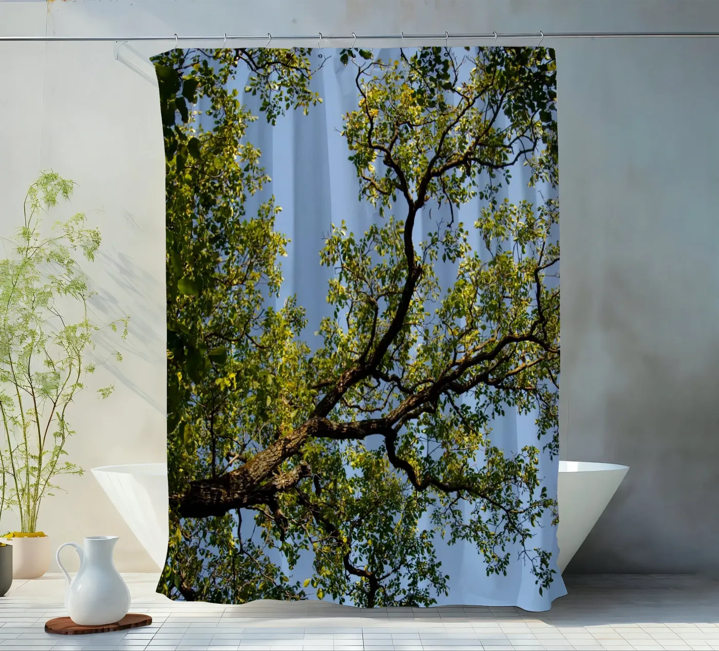 tree Duschvorhang von lookingforstardust