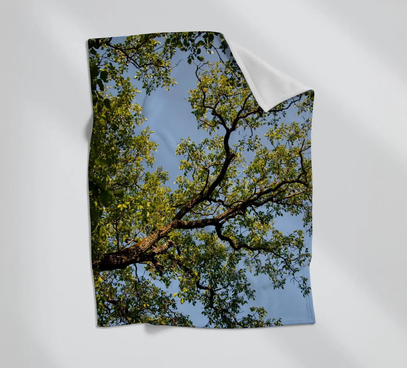 tree fleece blanket by lookingforstardust