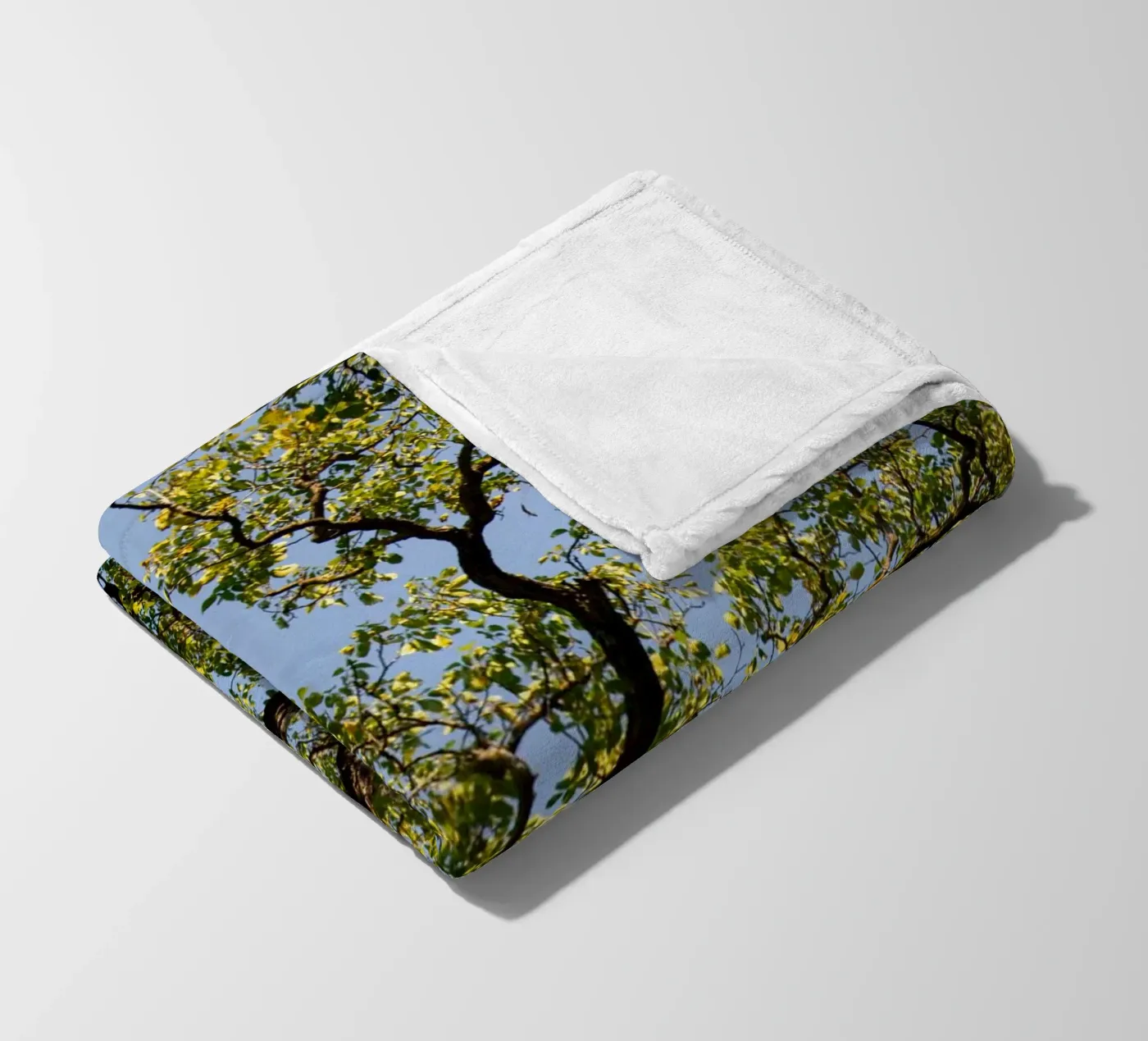 tree fleece blanket by lookingforstardust