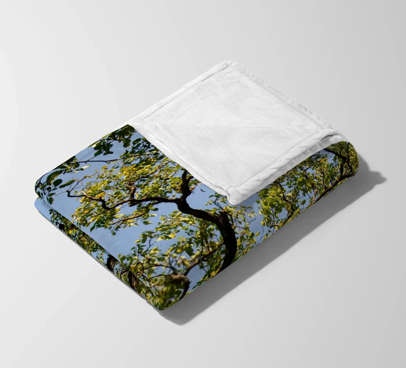 tree fleece blanket by lookingforstardust