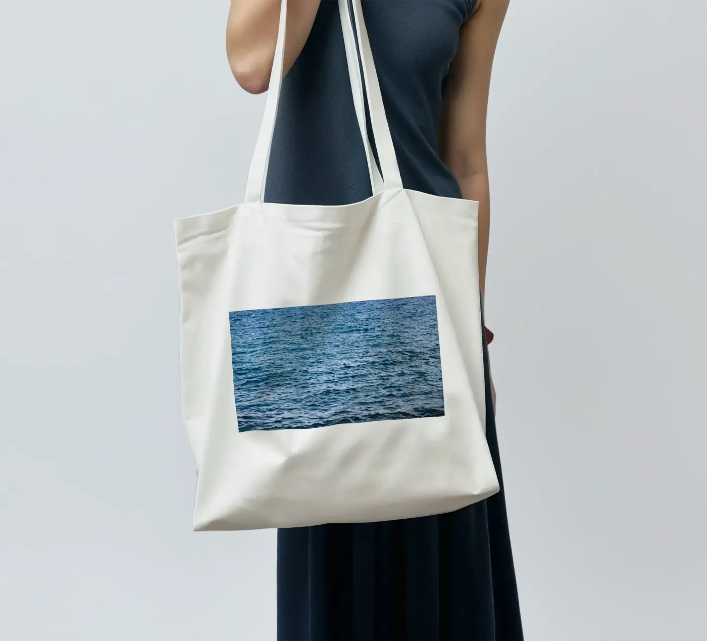 waves tote bag by lookingforstardust