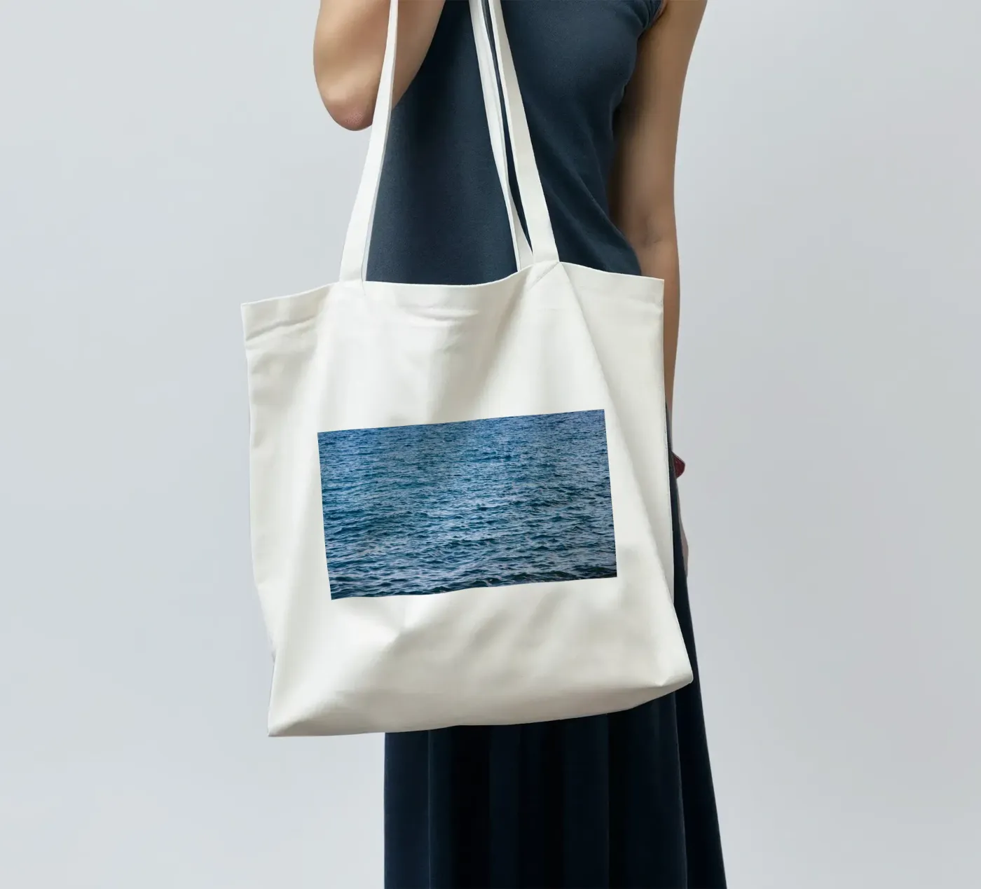 waves tote bag by lookingforstardust