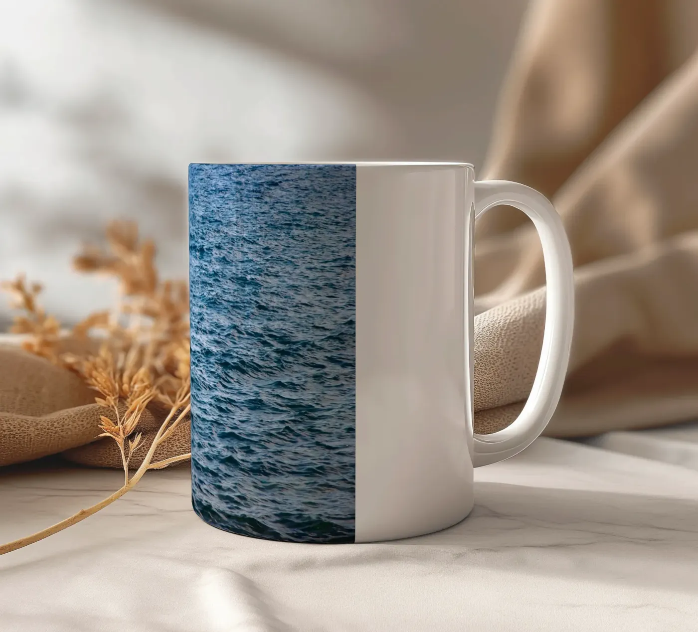 waves ceramic mug by lookingforstardust
