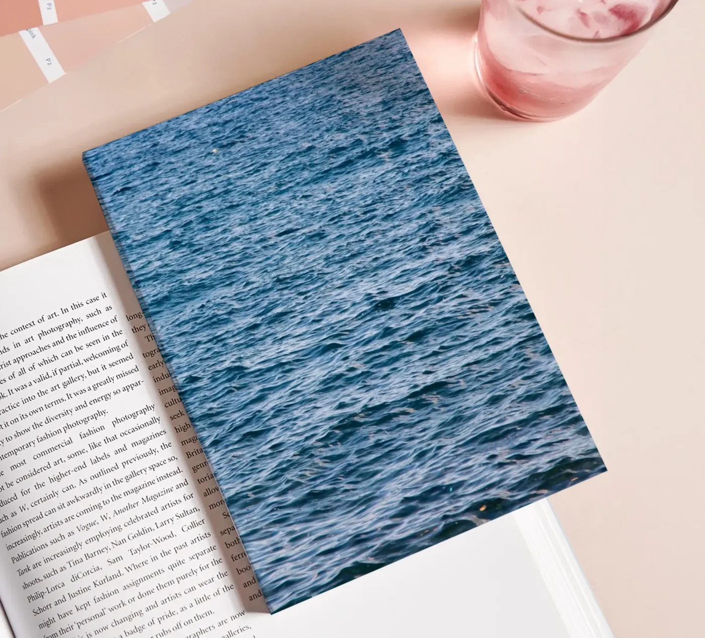 waves notebook by lookingforstardust