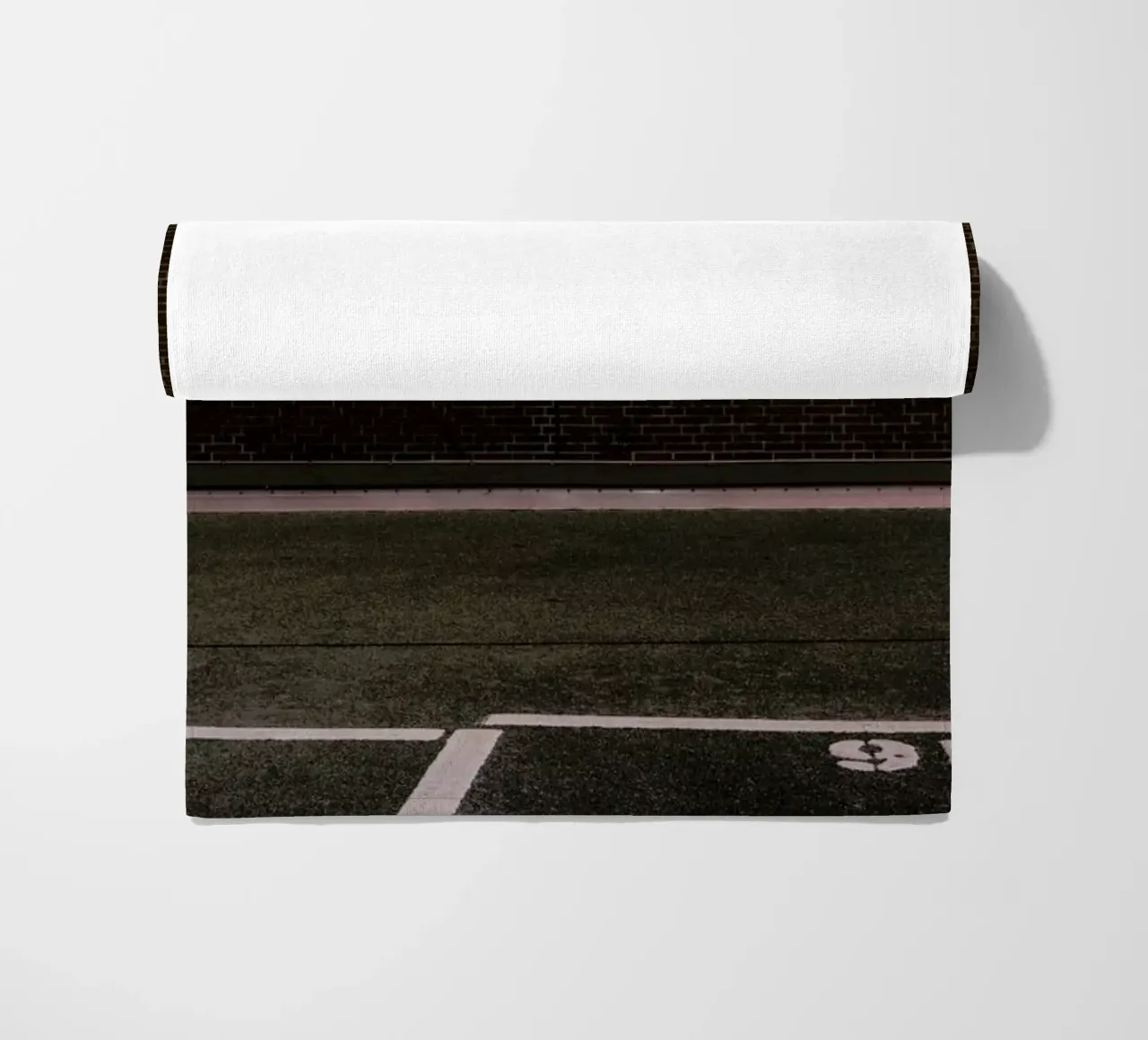 Banksstraße 010 beach towel by Dustin Janko