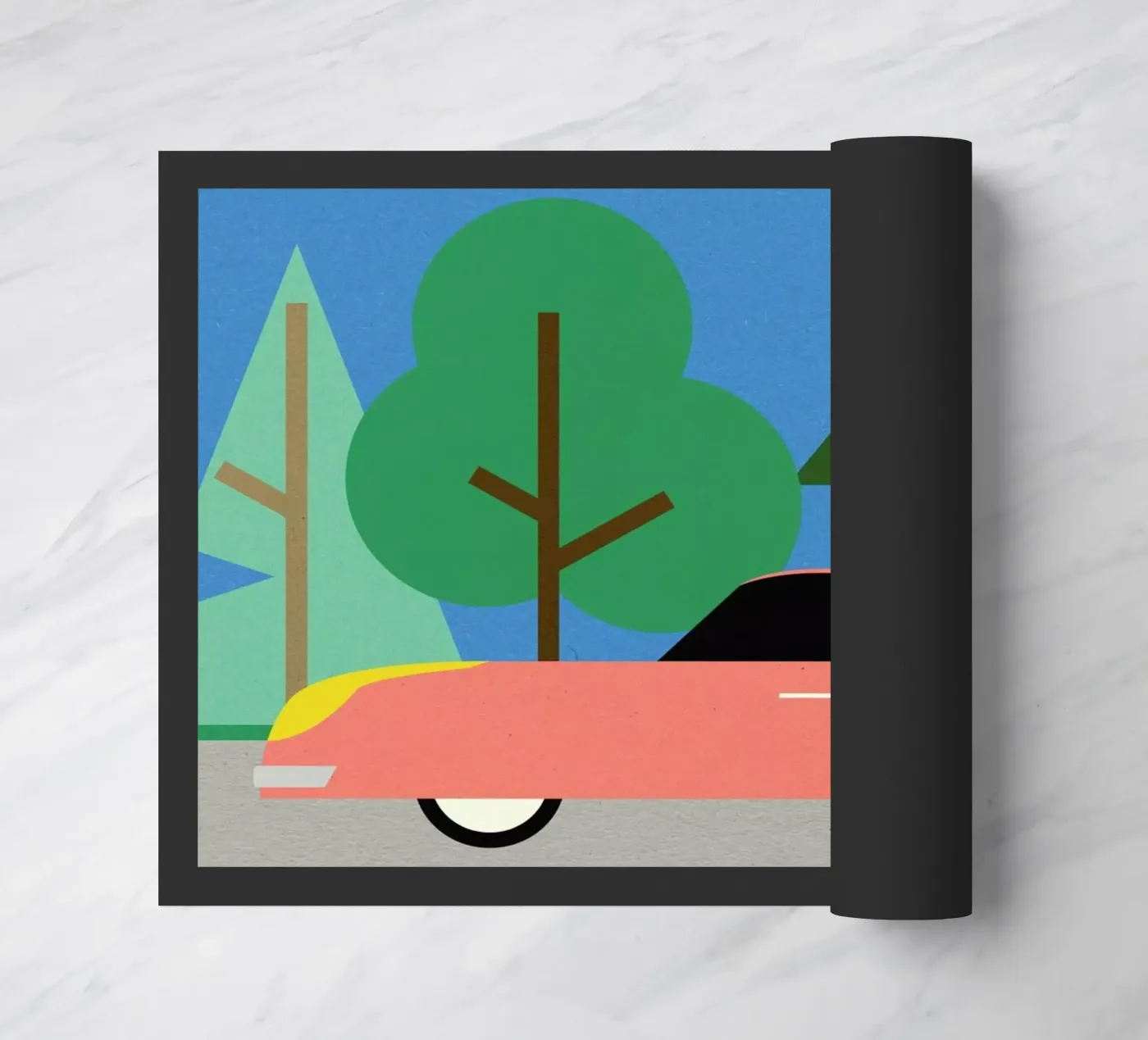 Old School Future Car zerbino da Rosi Feist