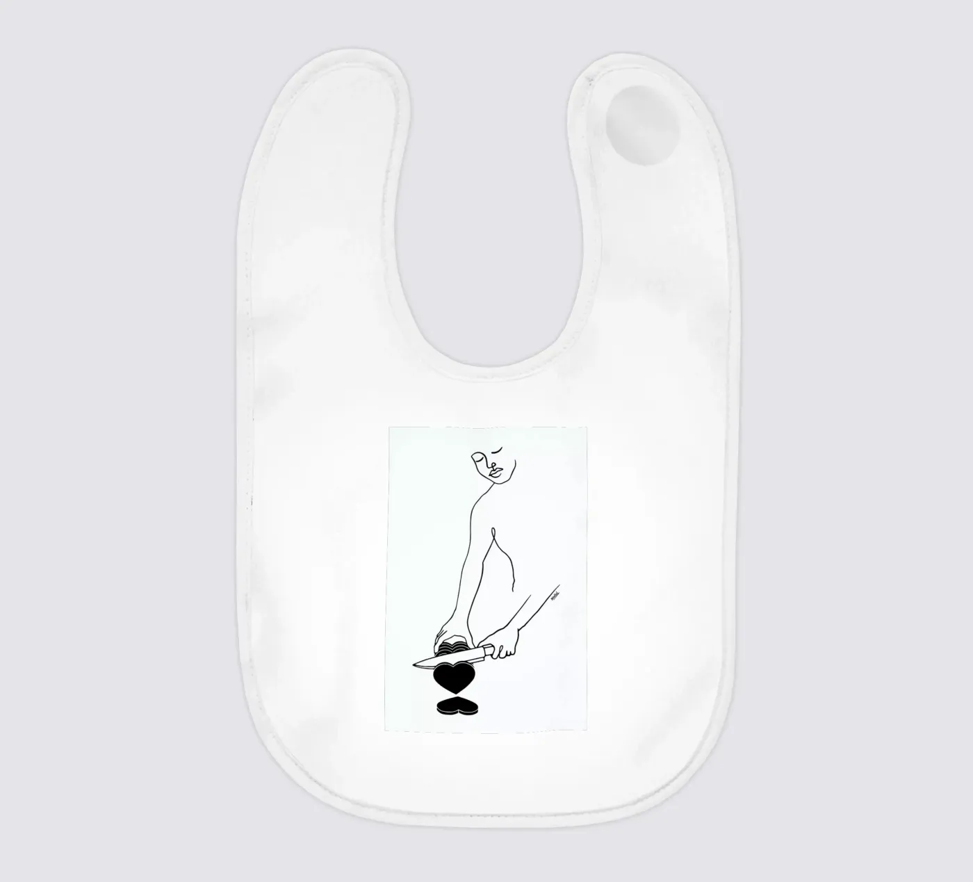 For Sharing baby bib by Ninhol