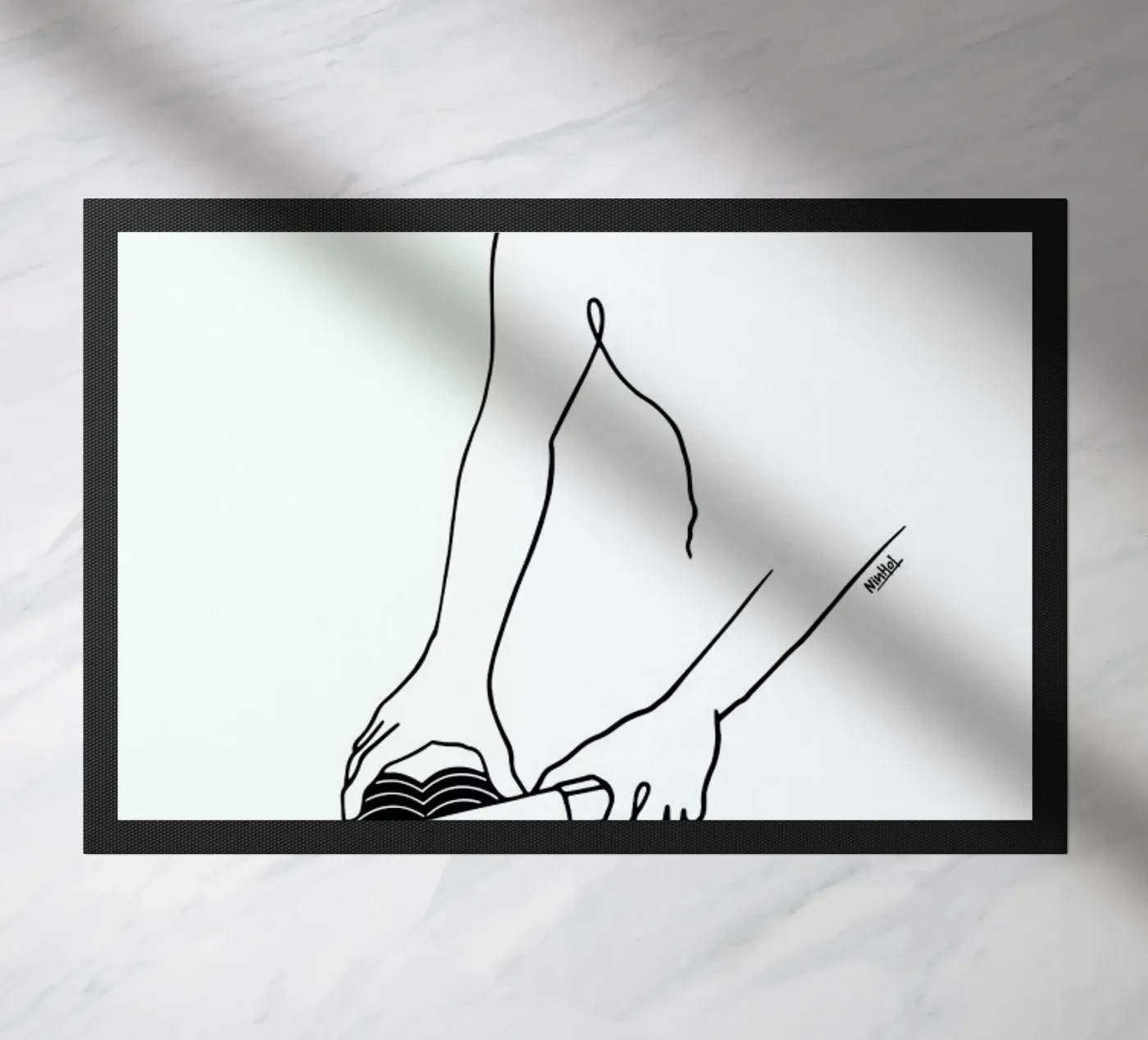 For Sharing Fußmatte von Ninhol