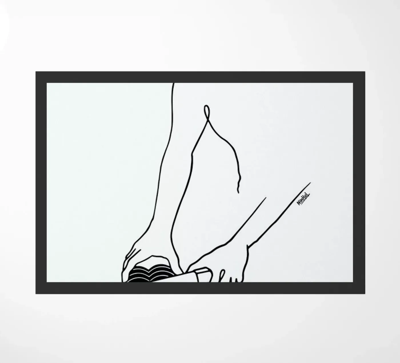 For Sharing Fußmatte von Ninhol