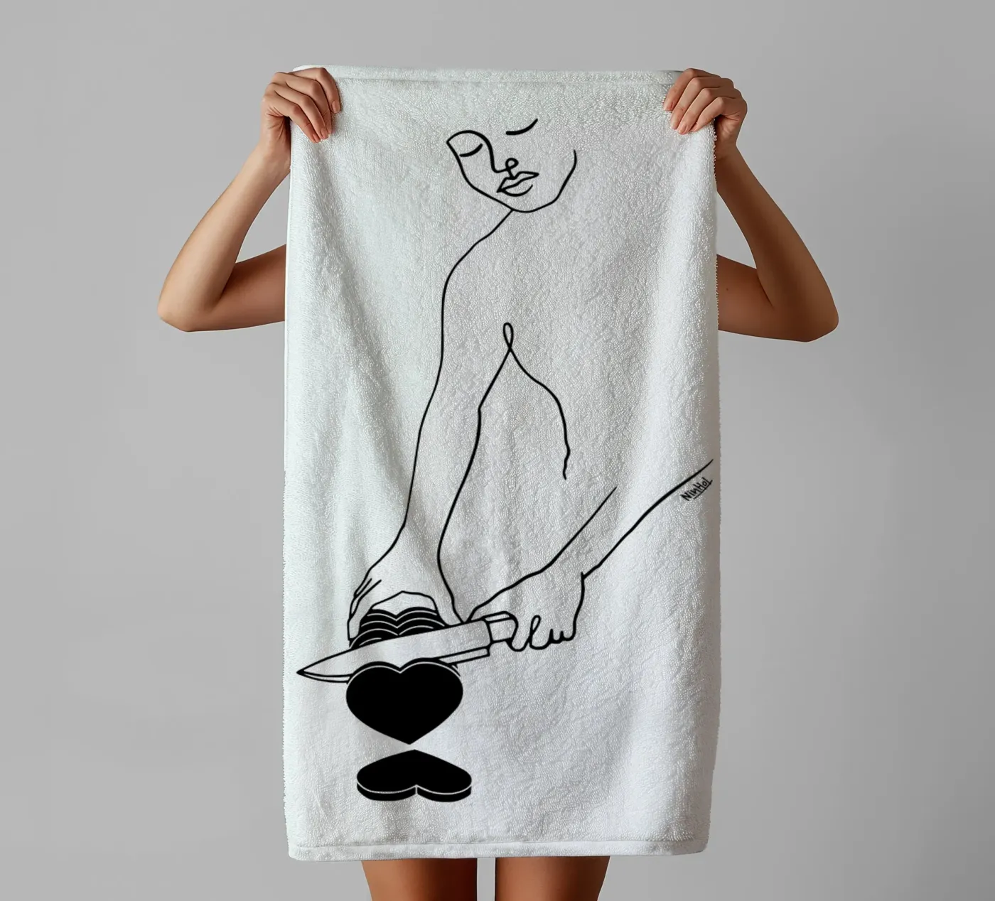 For Sharing towel by Ninhol