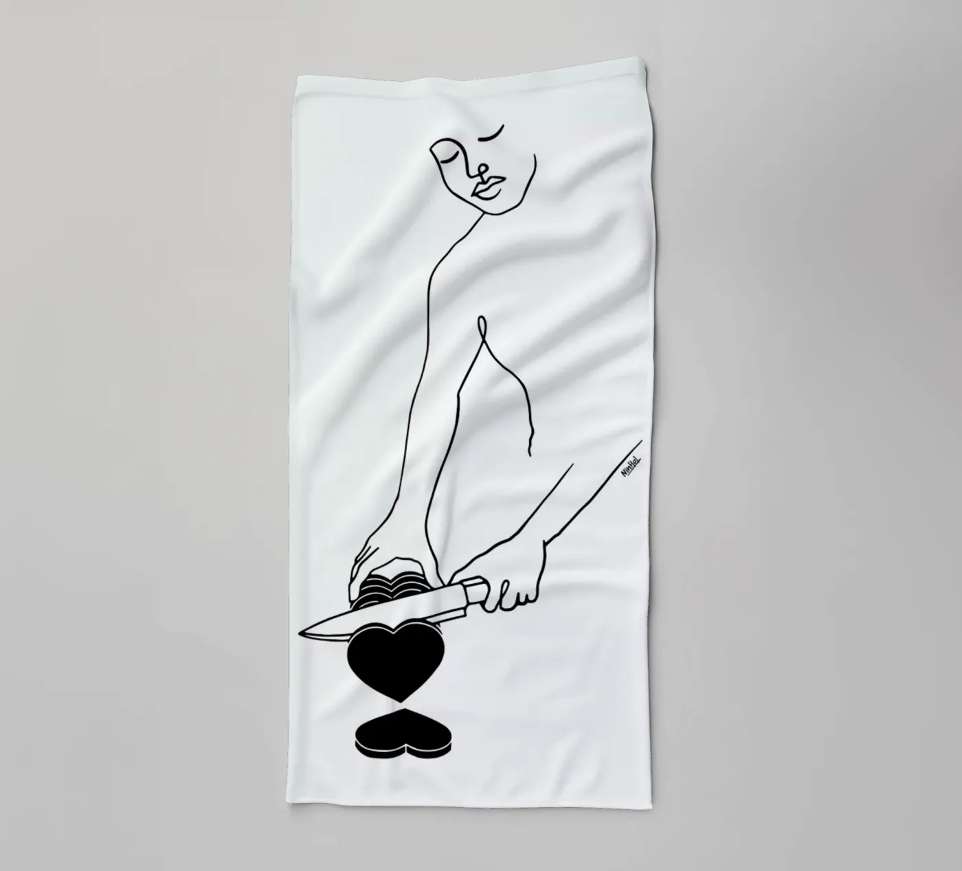 For Sharing towel by Ninhol