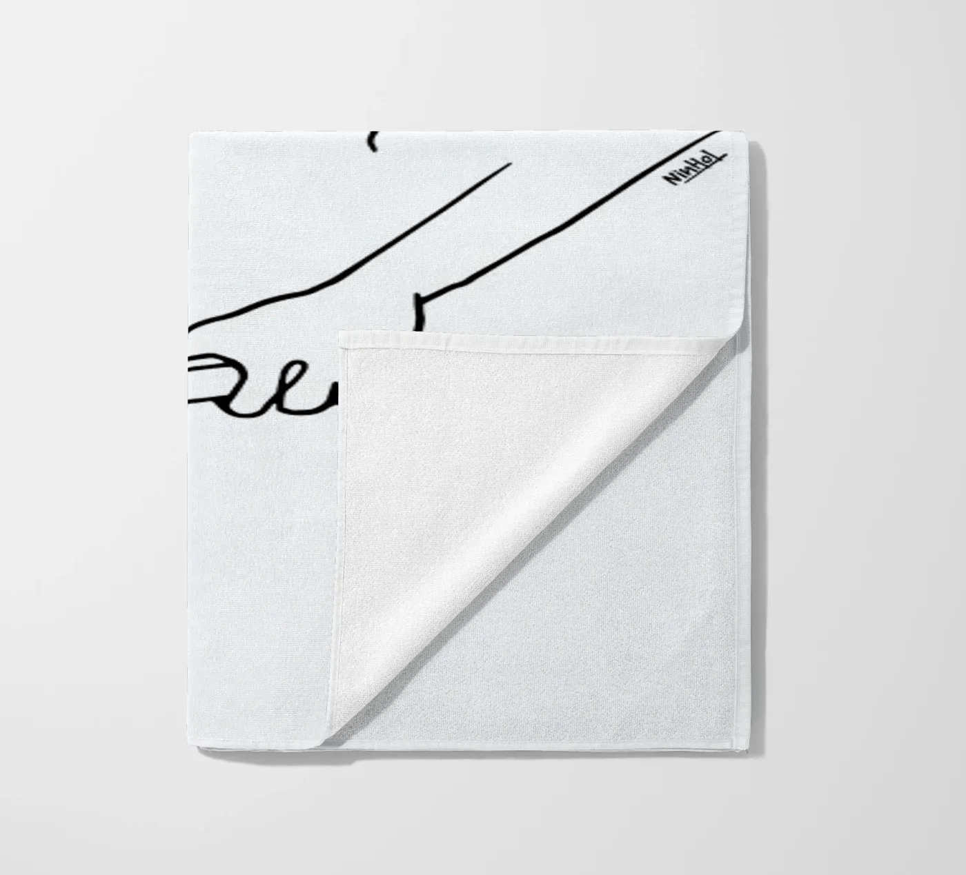 For Sharing strandhanddoek van Ninhol