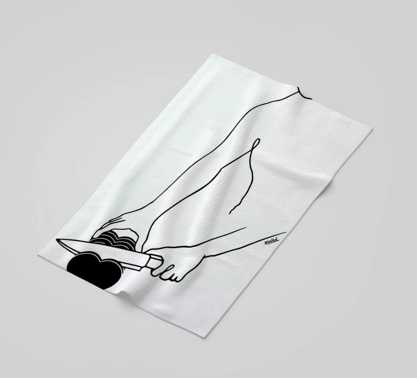 For Sharing strandhanddoek van Ninhol