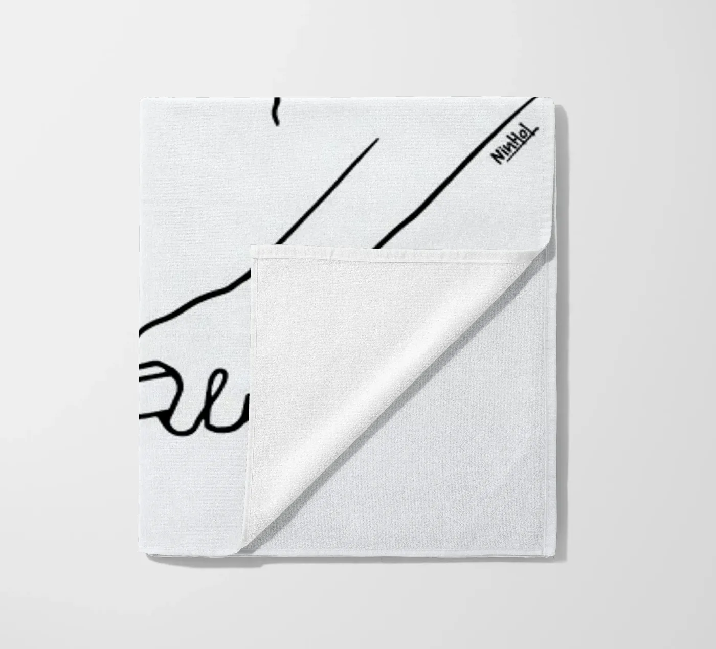 For Sharing strandhanddoek van Ninhol