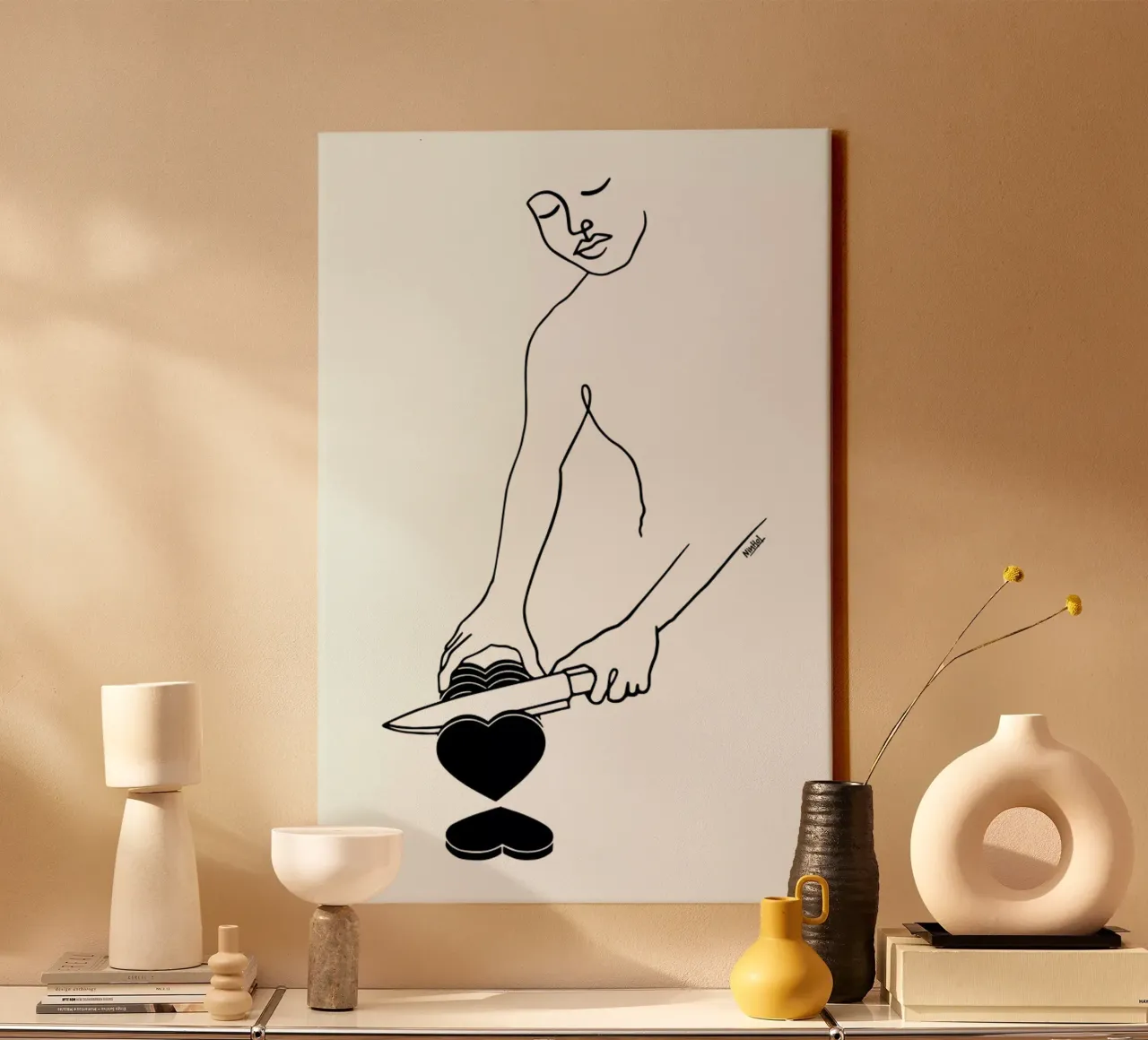 For Sharing canvas met Baklijst van Ninhol
