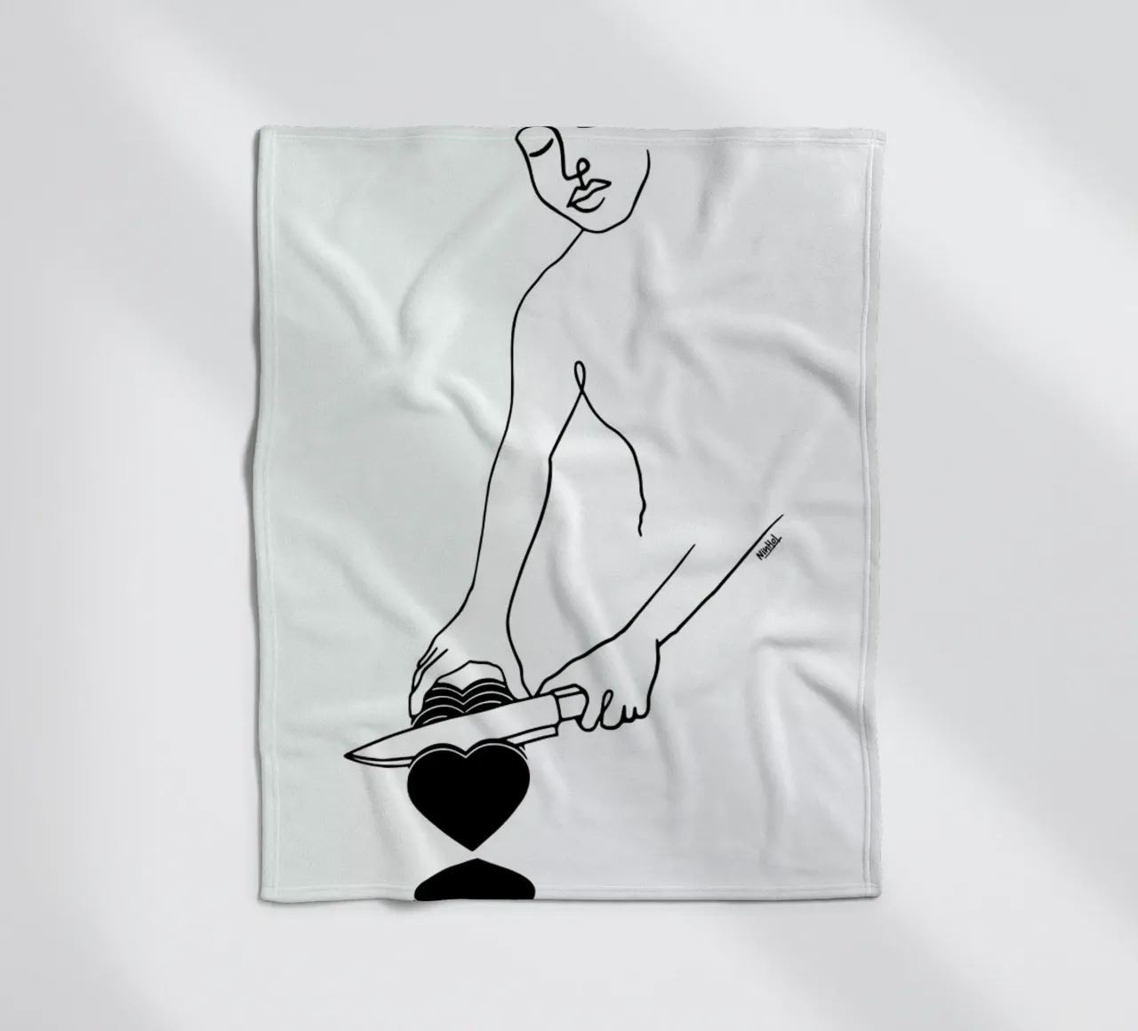 For Sharing Fleecedecke von Ninhol