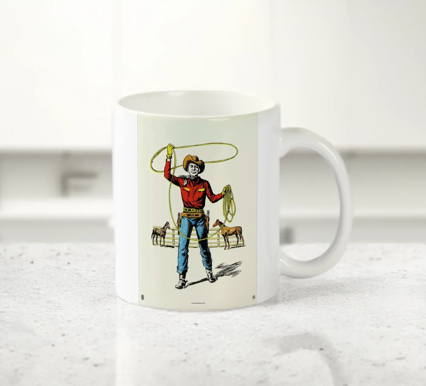 Lasso ceramic mug by a Love Supreme