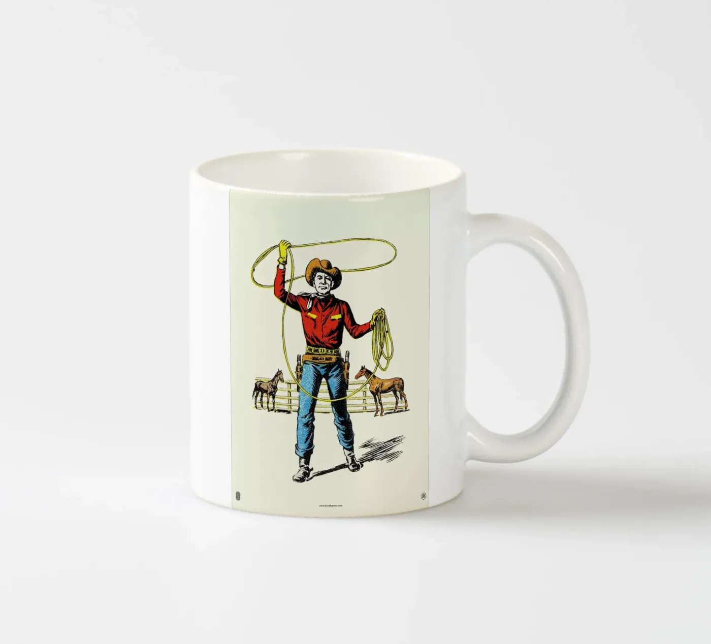 Lasso ceramic mug by a Love Supreme