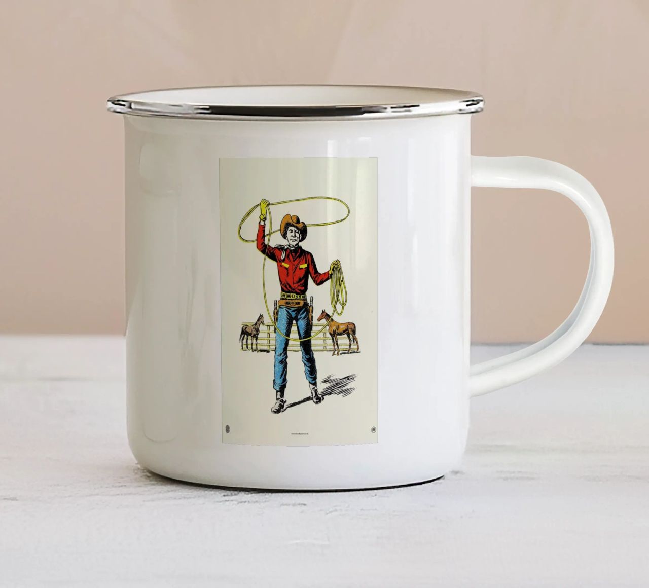 Lasso tazza in smalto da a Love Supreme