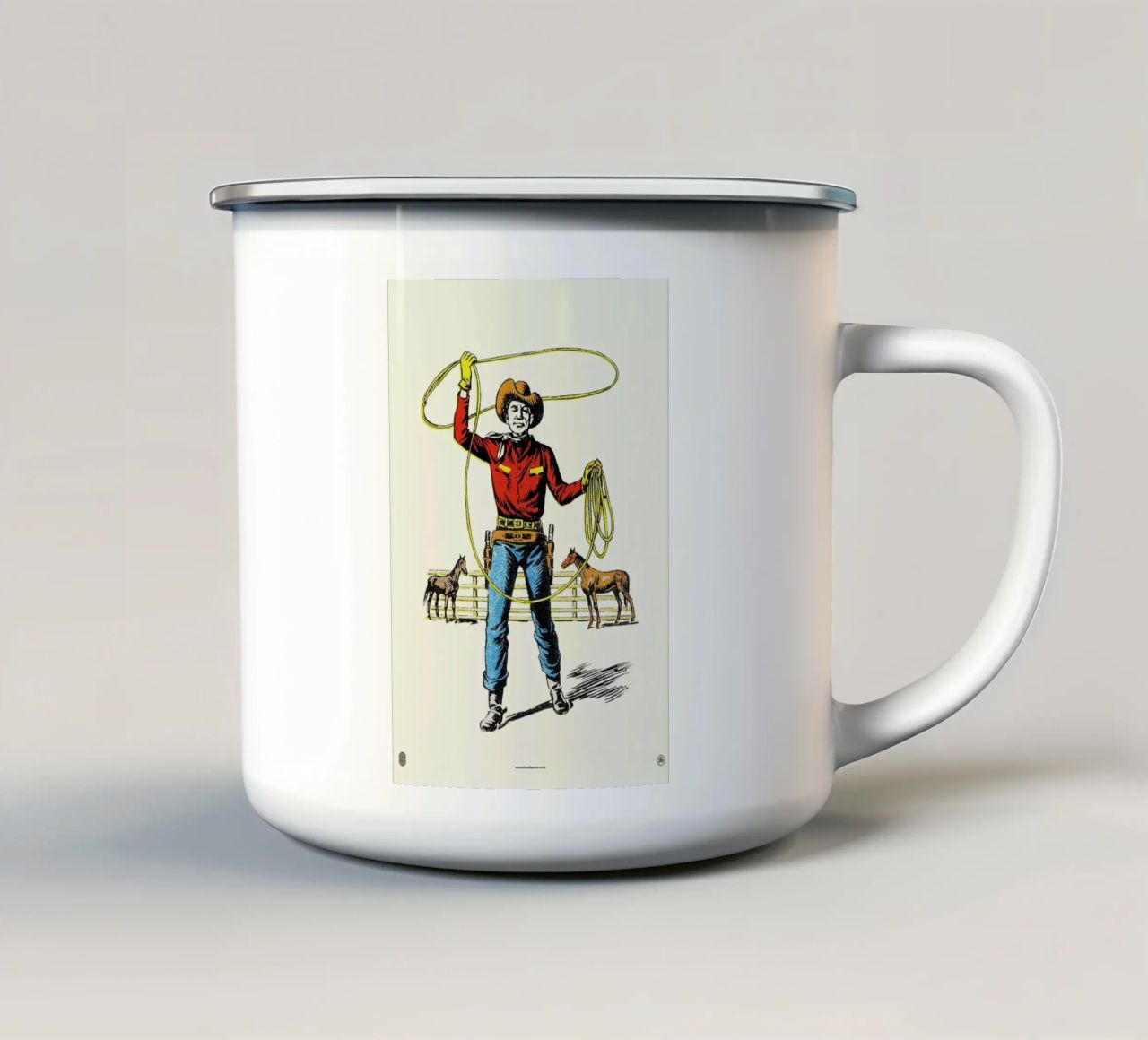 Lasso tazza in smalto da a Love Supreme