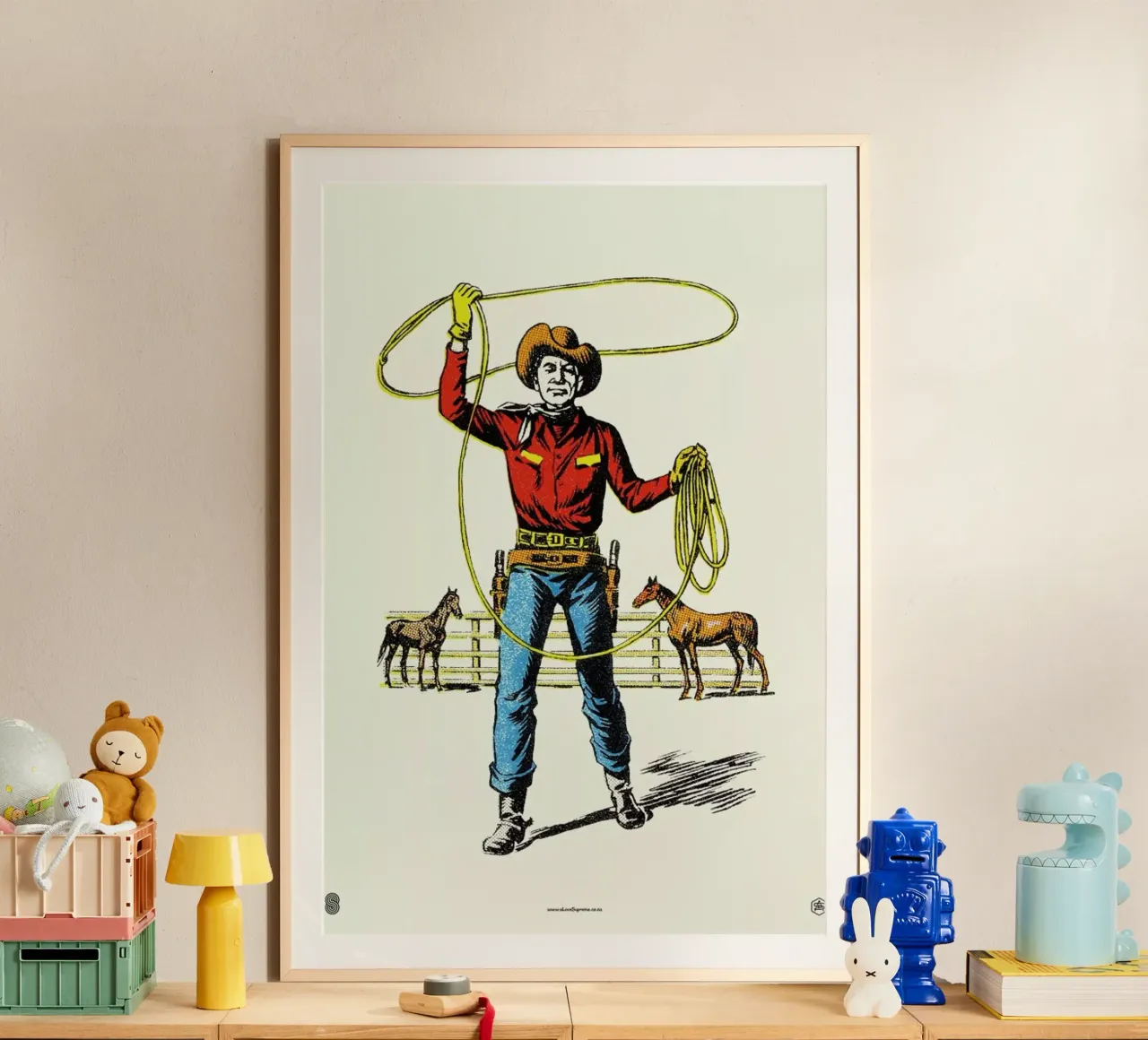 Lasso poster con telaio in alluminio da a Love Supreme